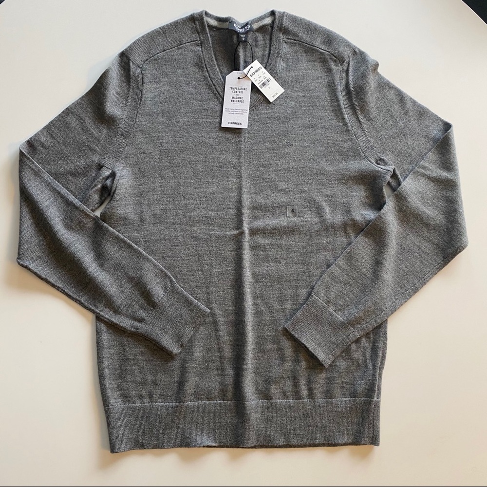 **NWT** Men’s Express v neck sweater